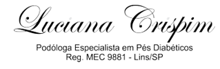Podóloga Luciana Crispin